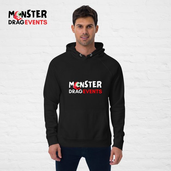 Glitter, Glam, Gore, Horror Black Monster Drag Hoodie - Image 2